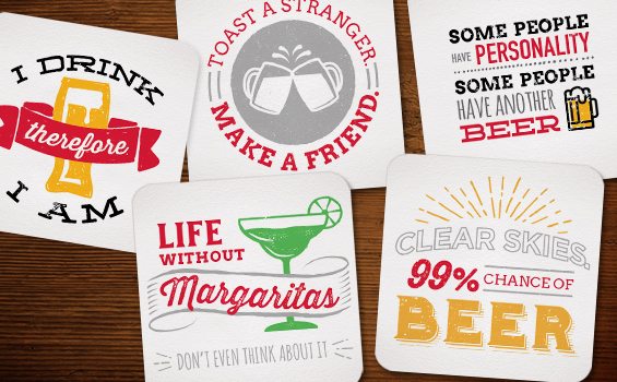 Coasters - Advertising Agency Dallas