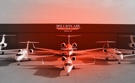 Aviation marketing for Million Air Dallas