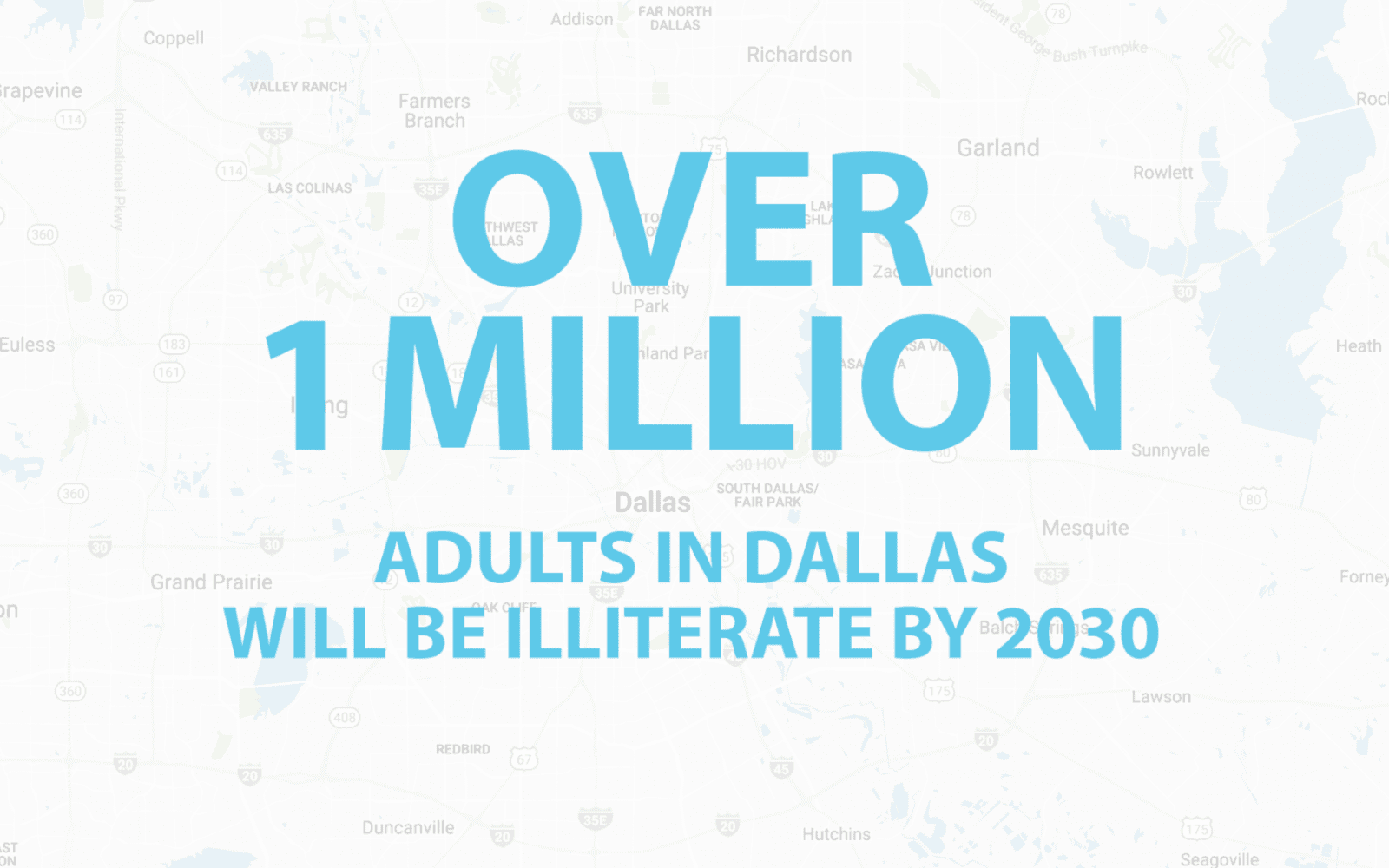 Improving Adult Literacy: Agency Creative & LIFT Texas team up in Big D
