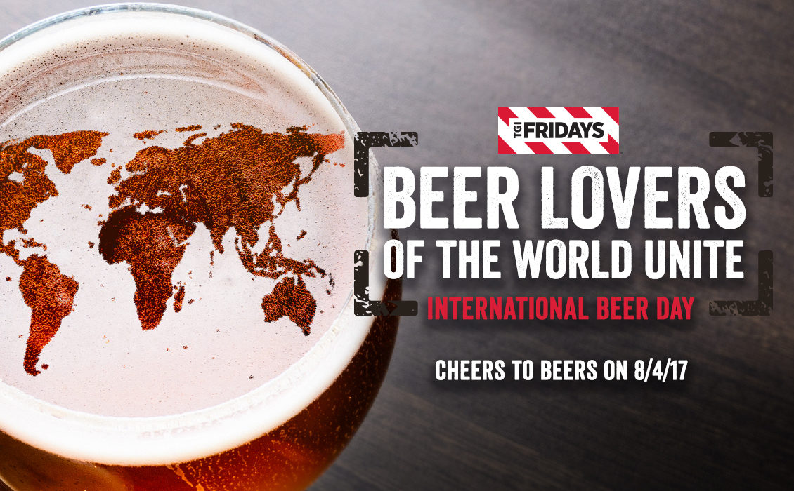 Agency Creative Promotes International Beer Day for TGI Fridays International