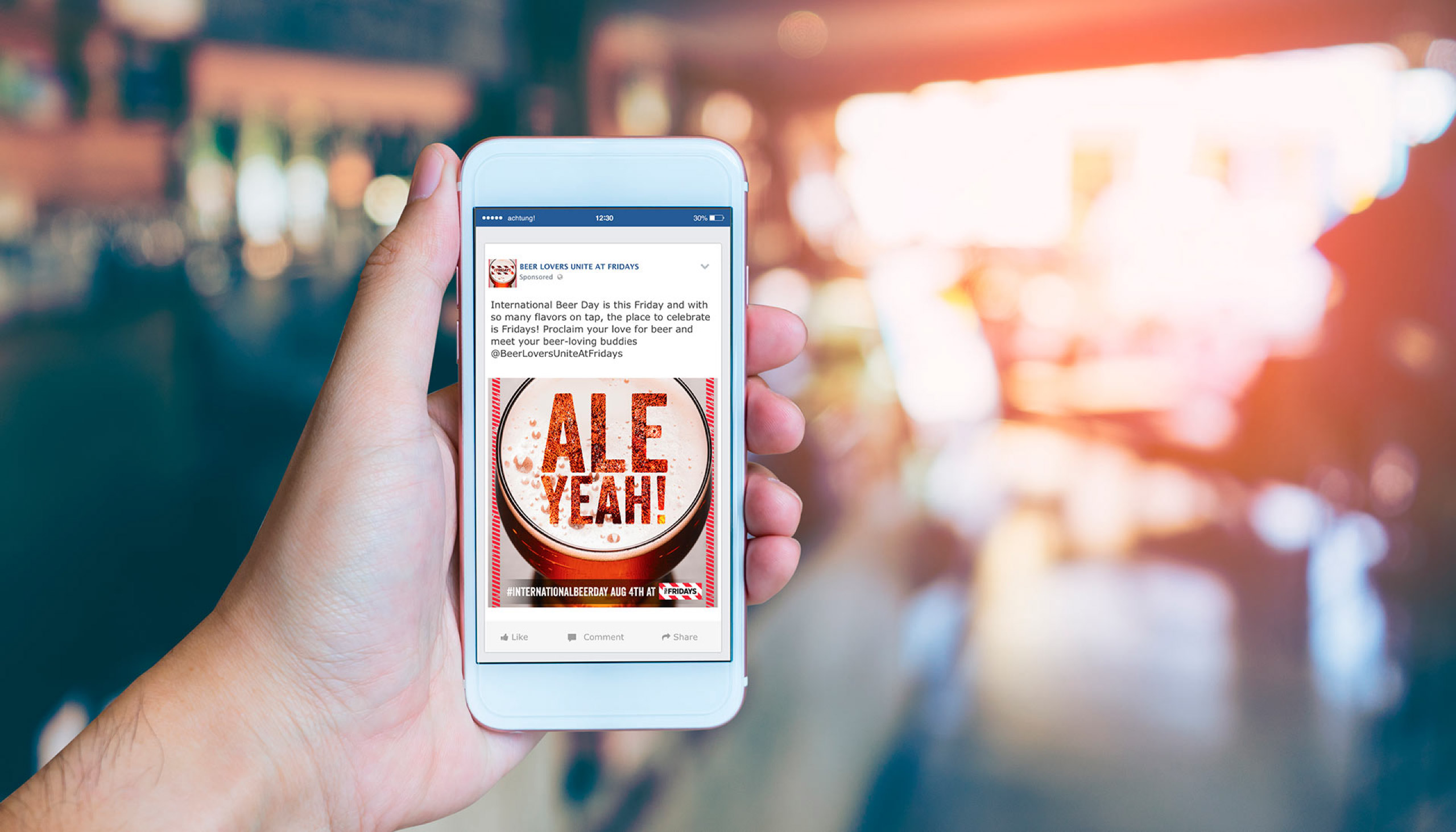 International Beer Day promotion - Agency Creative advertising agency Dallas TX