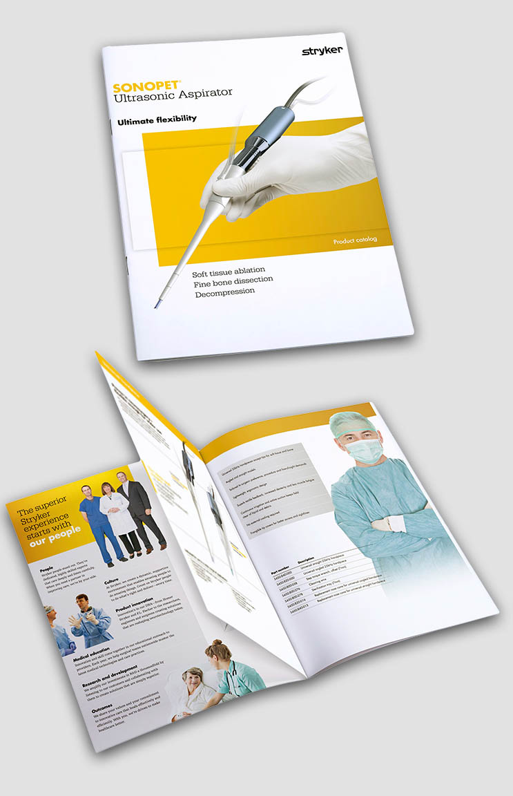 stryker-brochure-mobile Stryker Healthcare Marketing - Advertising Agency - Dallas Marketing Agency - Ad Agency Dallas TX - Agency Creative