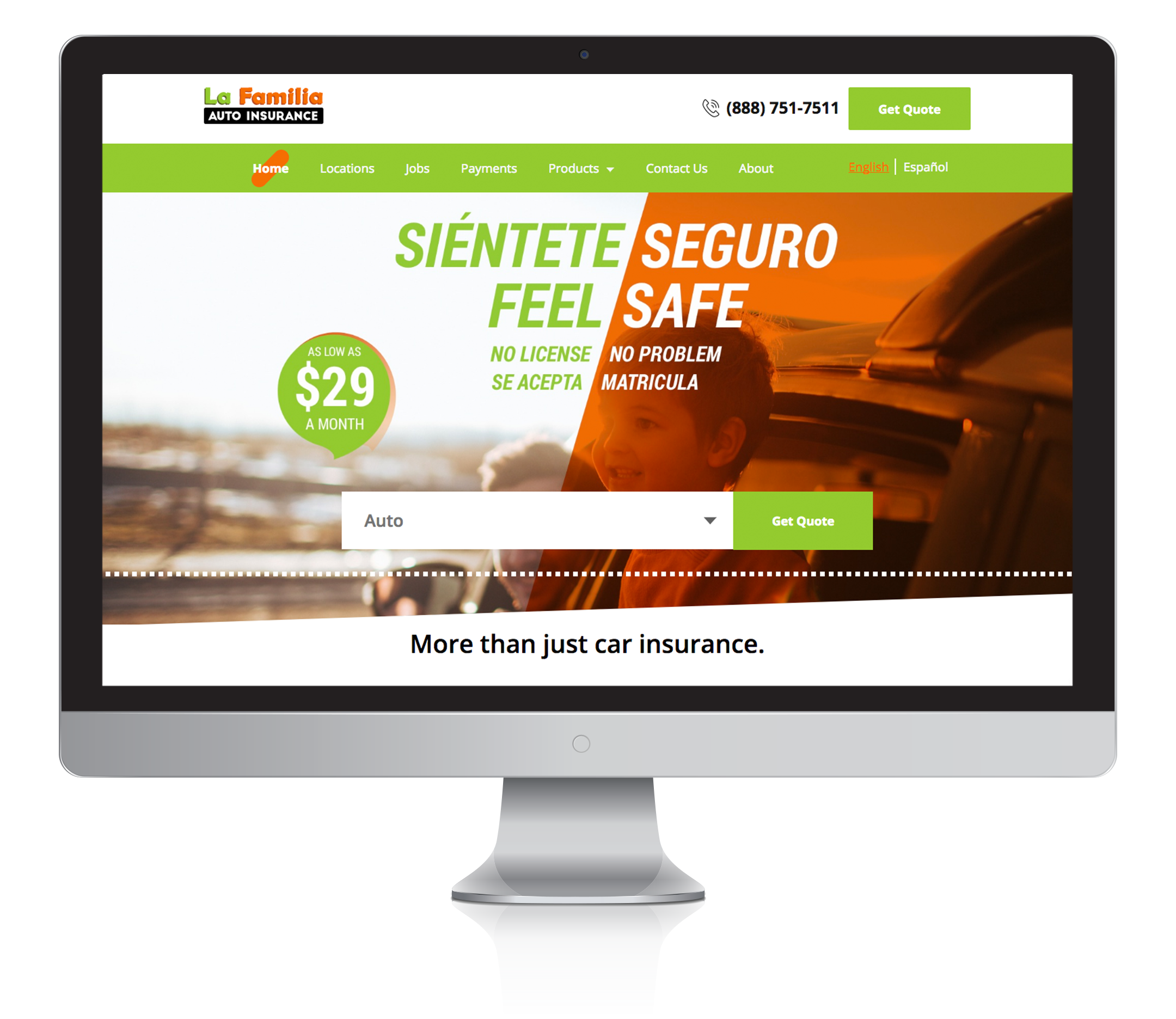 lafamilia_desktop Internet Marketing - Agency Creative Dallas TX