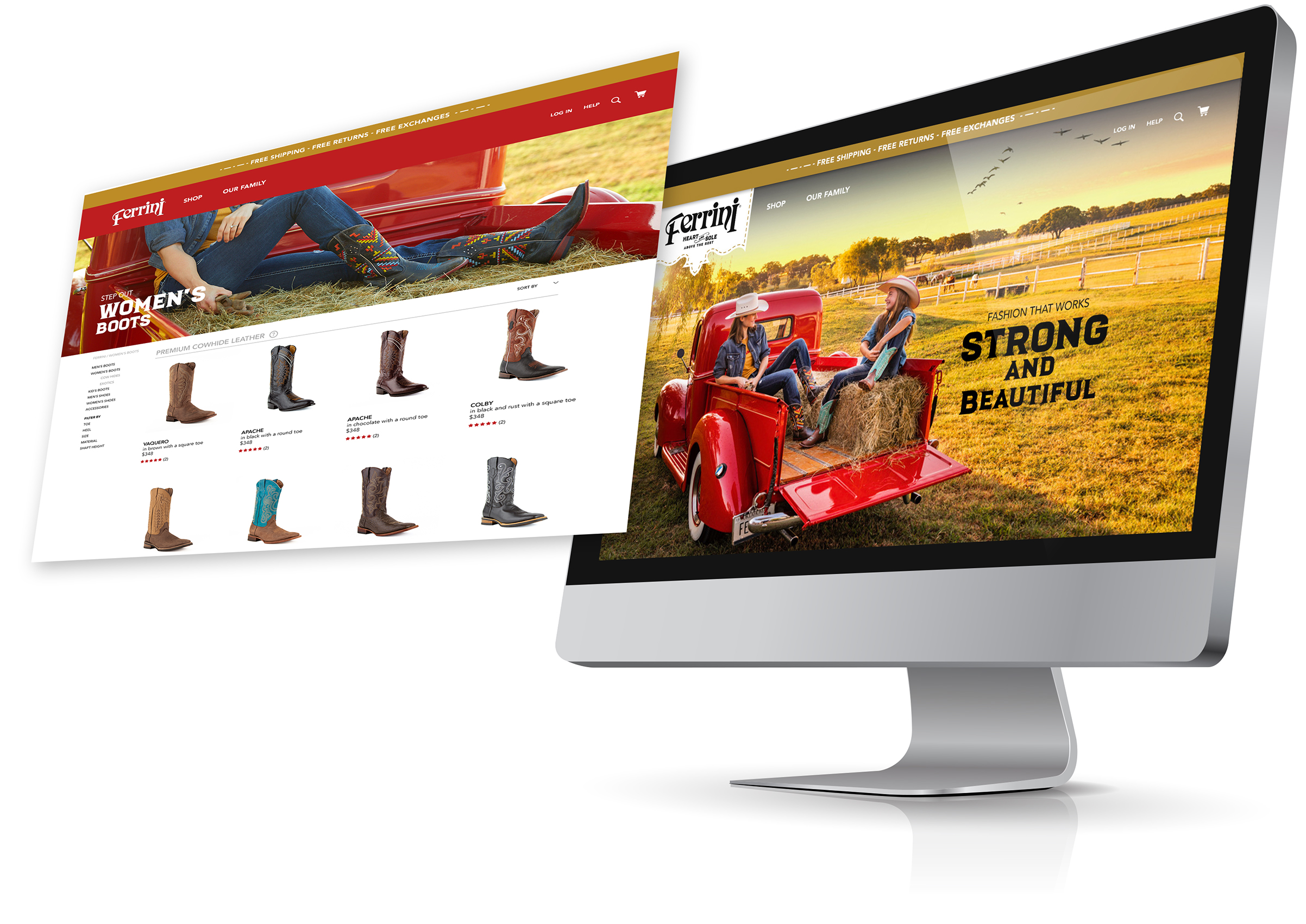 computer Western Wear eCommerce Marketing
