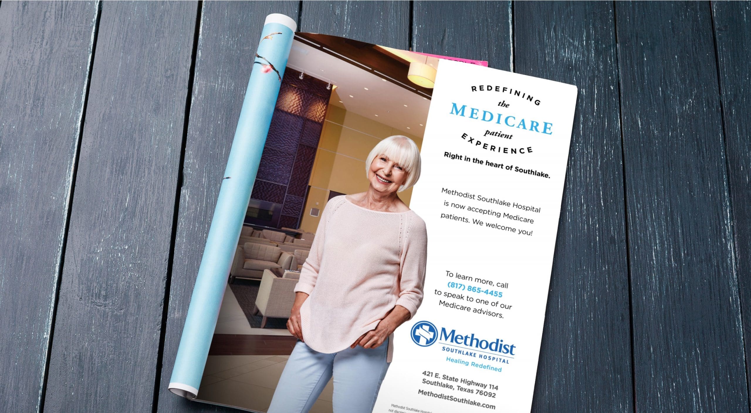 medicare_printad_mockup-1 Hospital Marketing Case Study - Methodist Southlake Hospital - Agency Creative Dallas