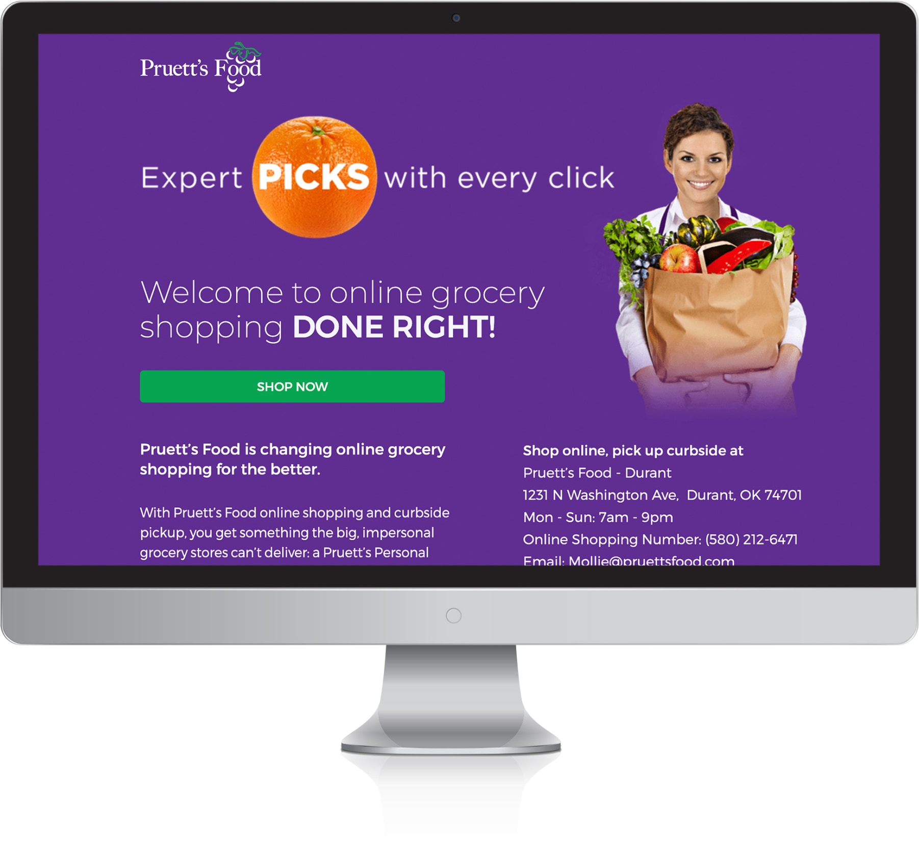 careview_desktop-3 Pruitt's Food Grocery Store Online Marketing