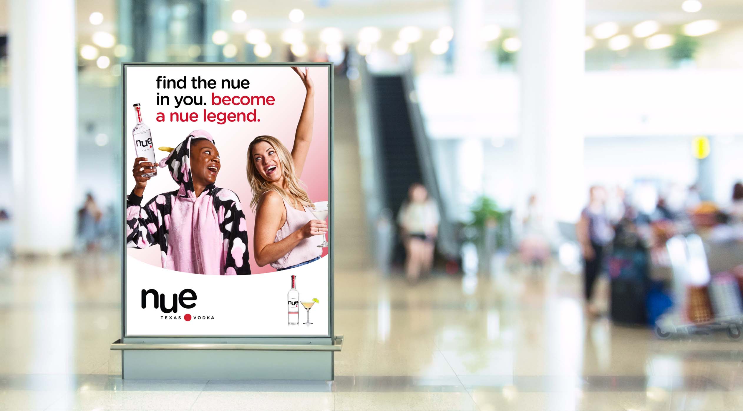 Nue Vodka - Dallas Advertising Agency - Award-Winning Marketing - Agency Creative Dallas