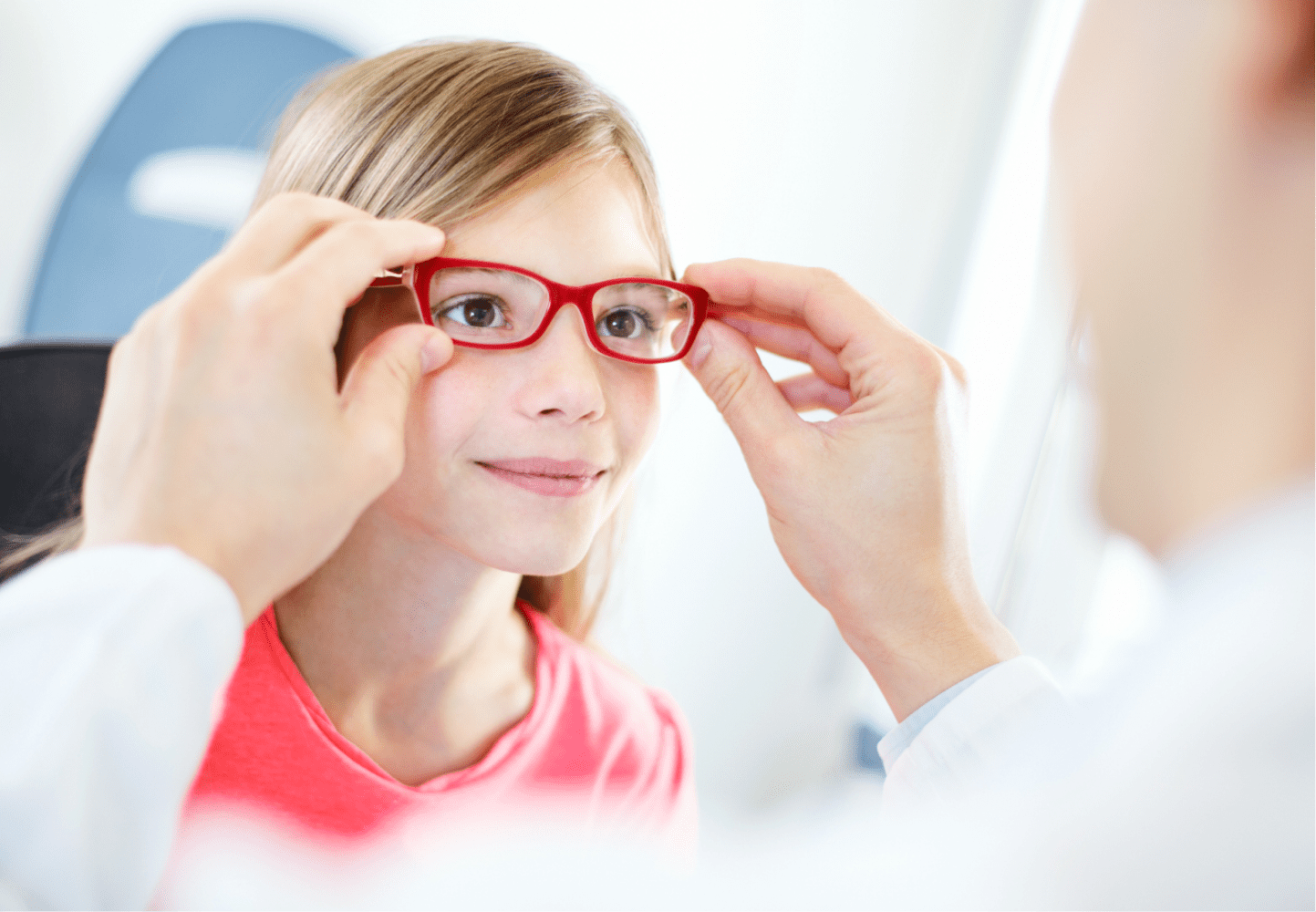 AEG Vision - girl wearing glasses