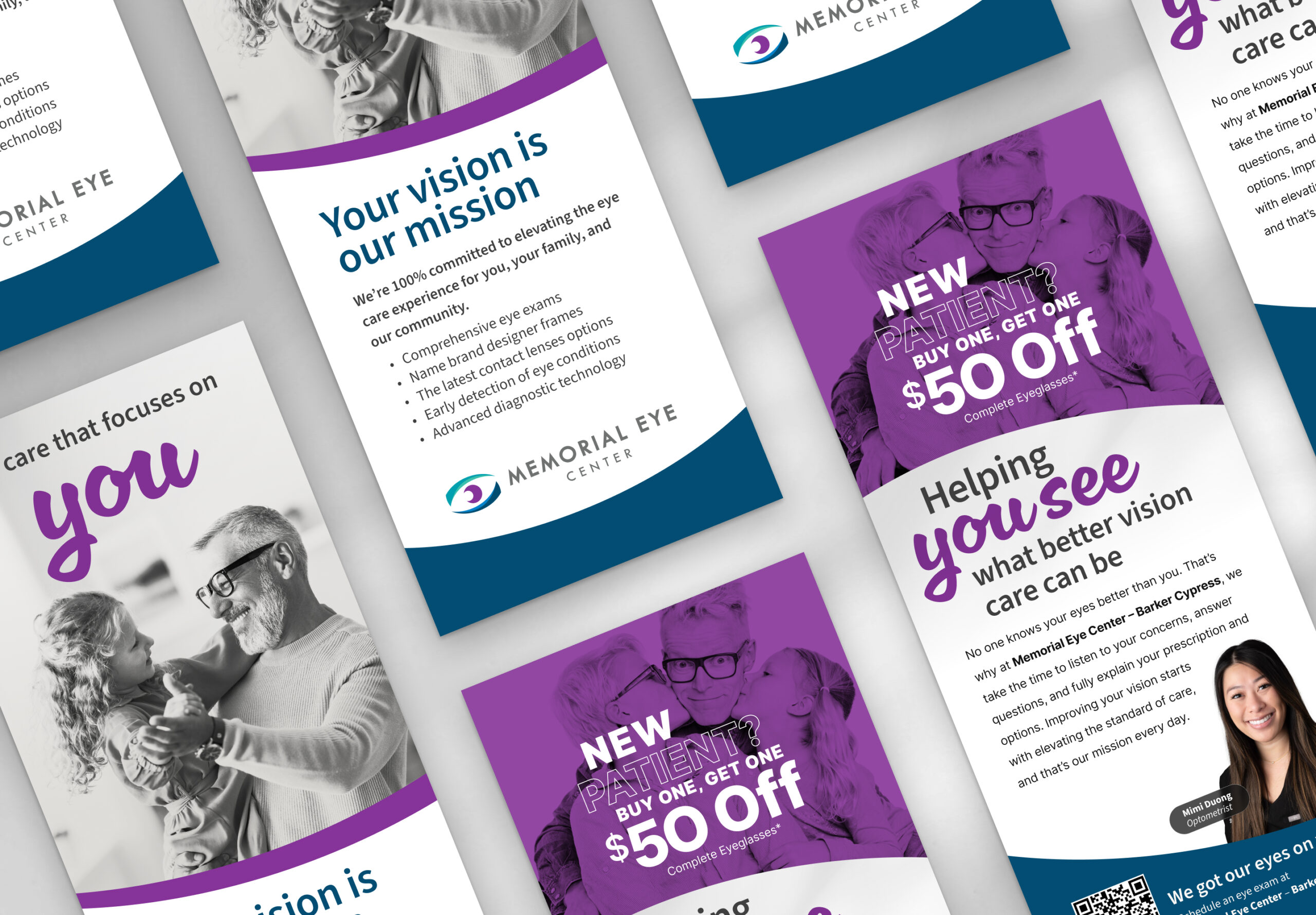 Eye care marketing Dallas – eye care marketing case study – AEG Vision – Agency Creative