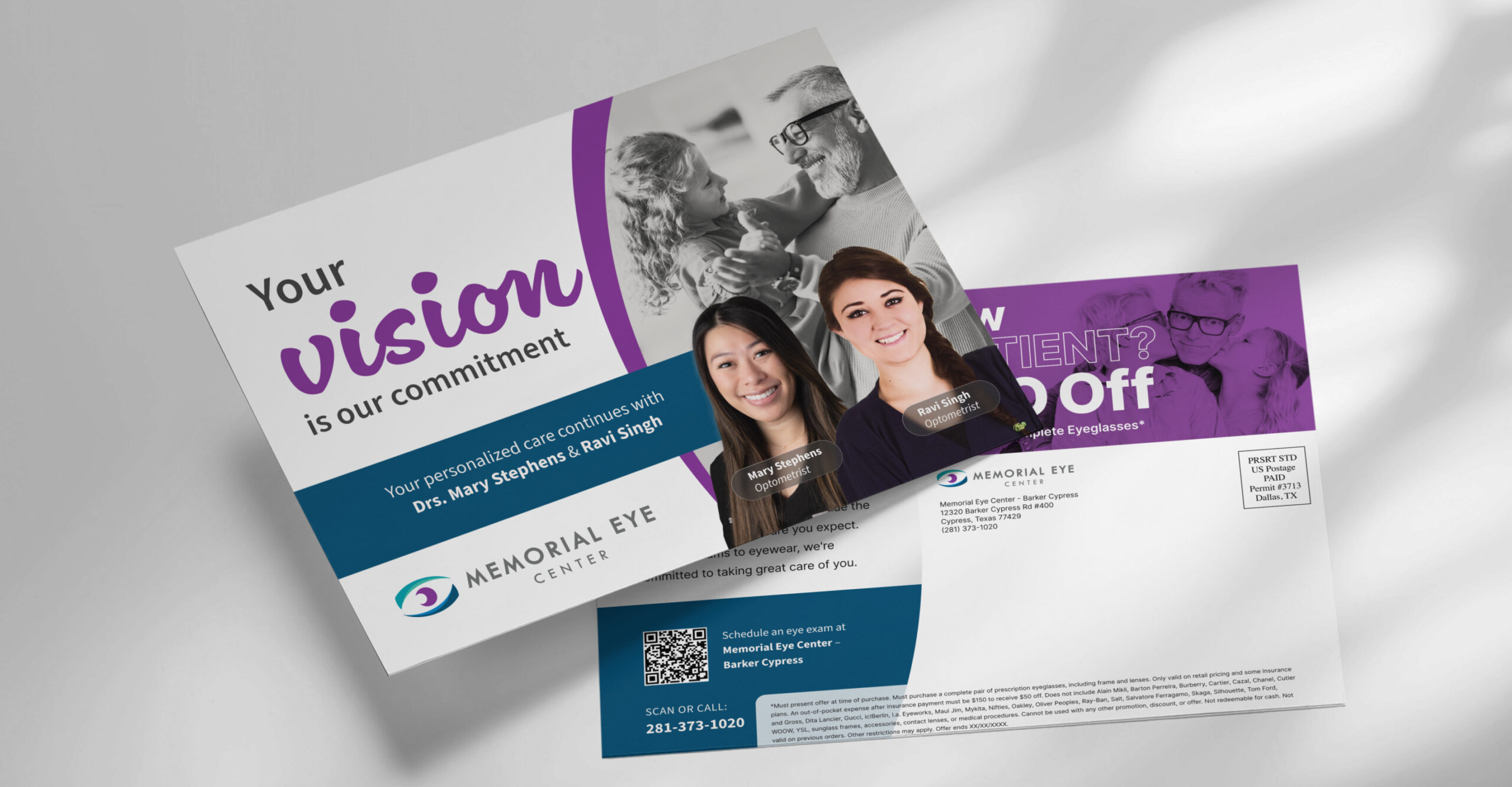 Eye care marketing Dallas – eye care marketing case study – AEG Vision – Agency Creative