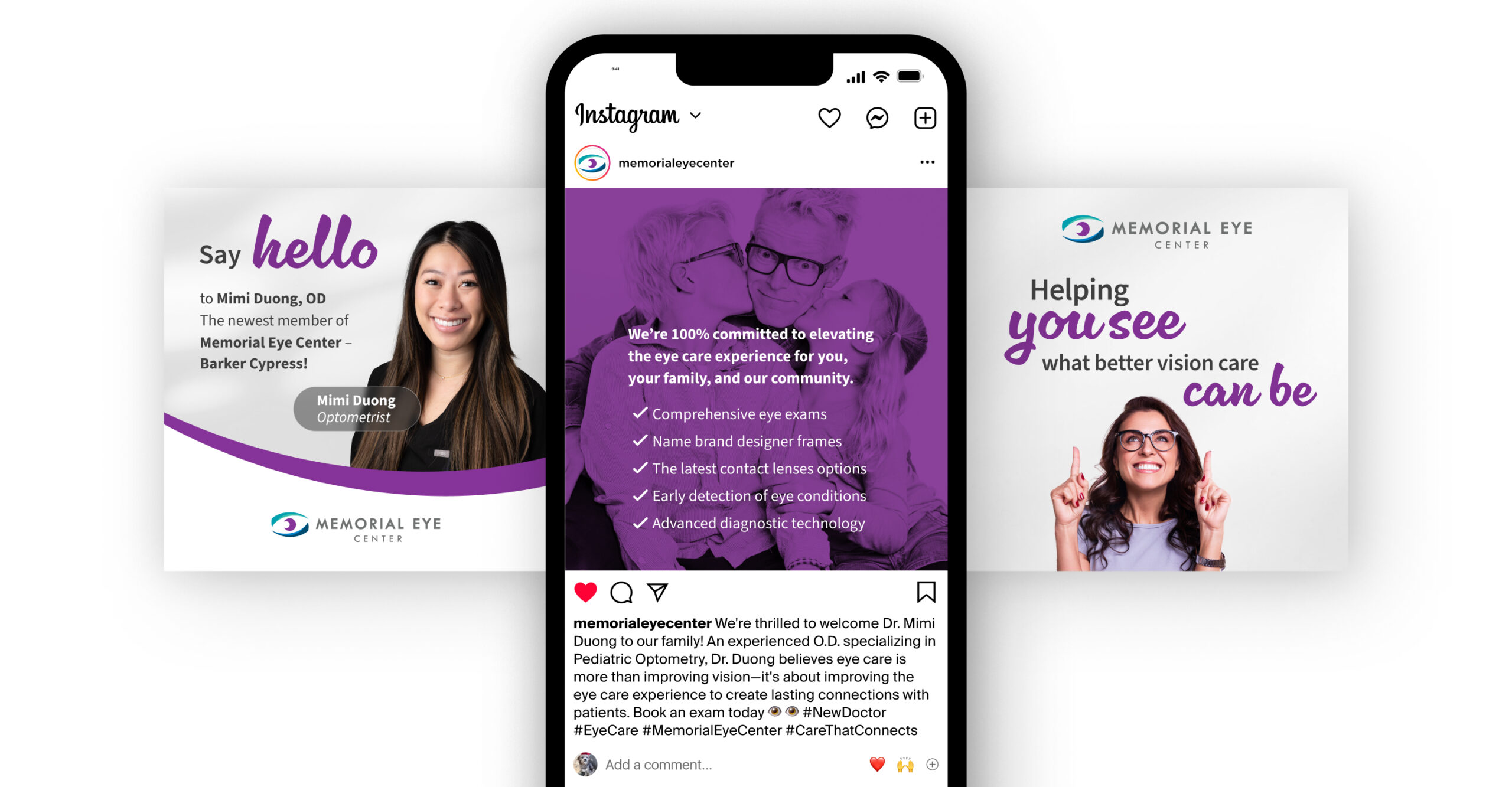 Eye care marketing Dallas – eye care marketing case study – AEG Vision – Agency Creative