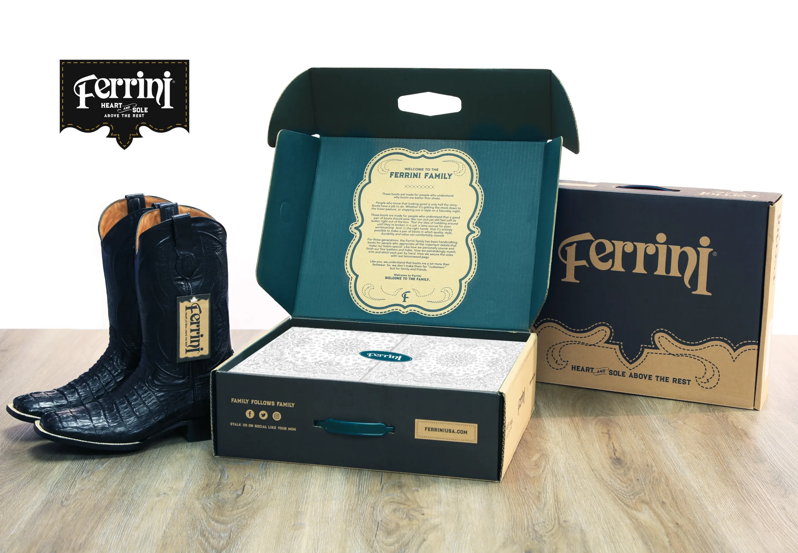 Ferrini Boots - Retail marketing agency – retail marketing Dallas – CPG marketing agency – retail advertising Dallas – retail marketing services Dallas – Agency Creative Dallas